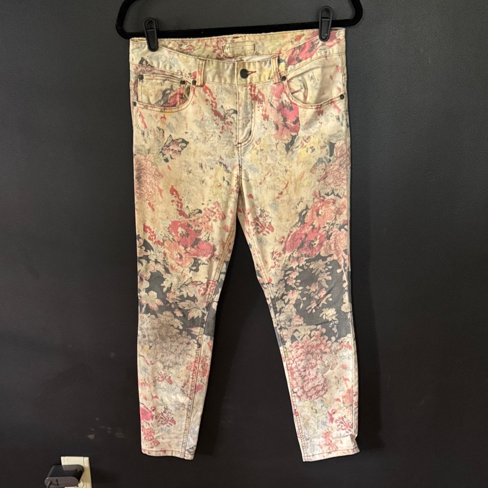 Free People Floral Print Pant